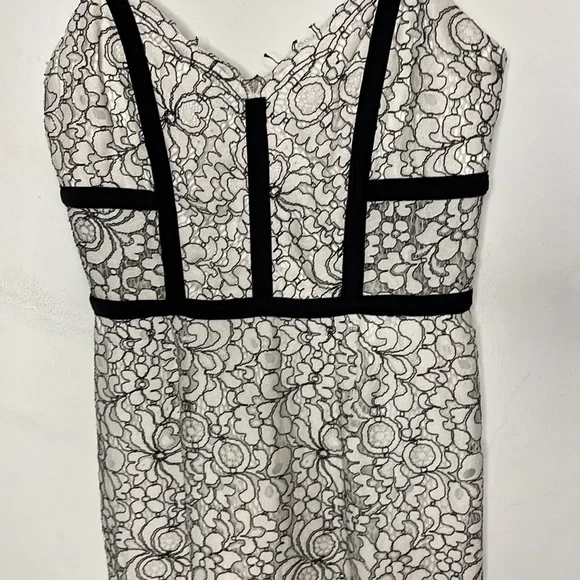 Express black and white lace cocktail dress - Picture 4 of 16